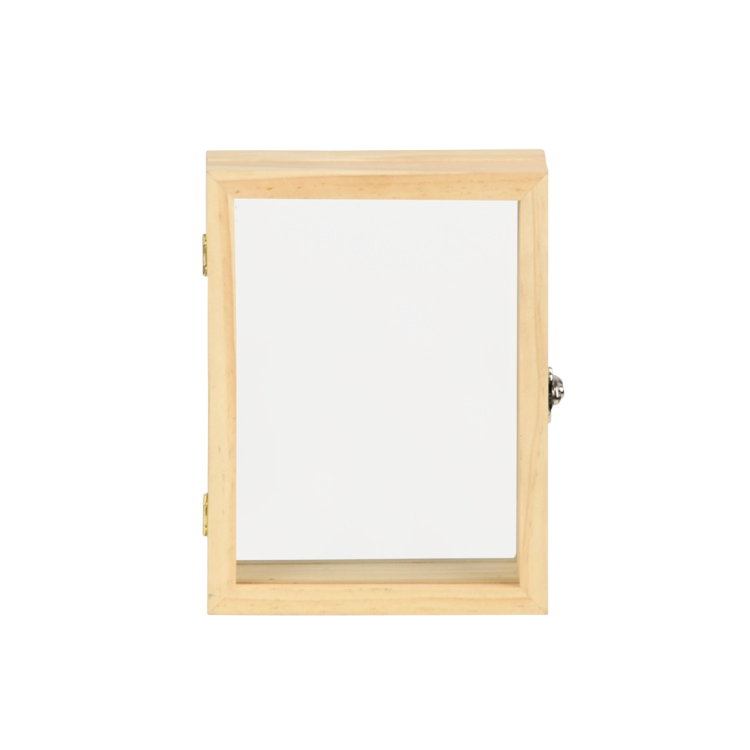 Dried flowers frame - double glass, floating frame