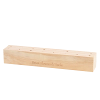 Wooden dried flowers stand - large 