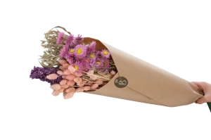 Trockenblumenset für einen Kranz