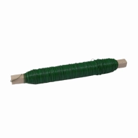 Florist wire, technical, green - 100 g 