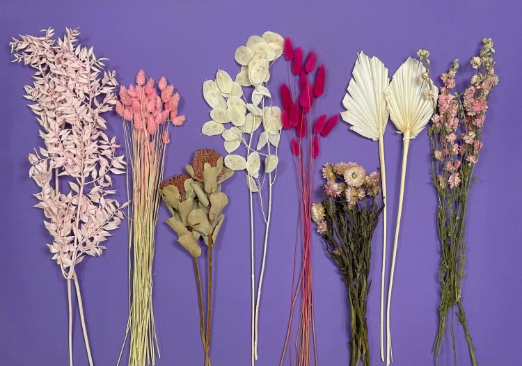 Dried flowers set, DIY bouquet - premium size