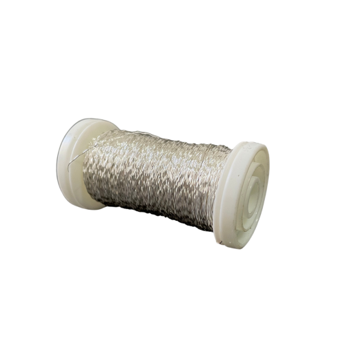 Draht, silber, gewellter, 50 g