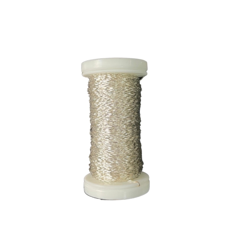 Draht, silber, gewellter, 50 g
