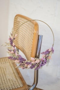 Trockenblumenset für einen Kranz