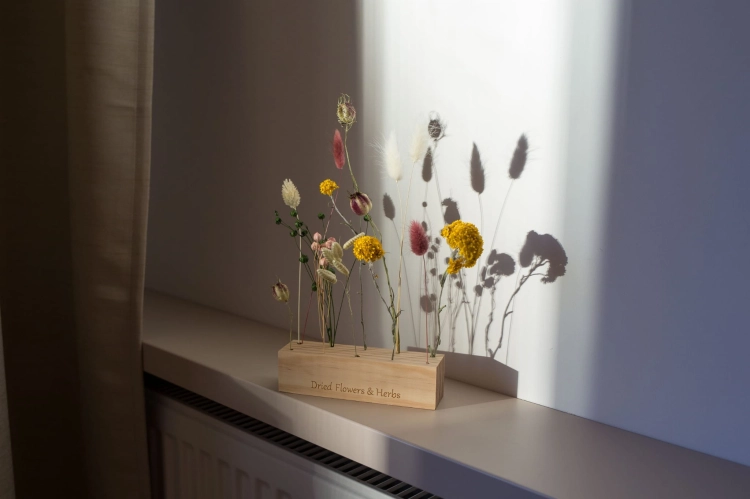 Ständer für Trockenblumen - mittel