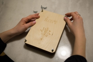 Flower drying press - herbarium