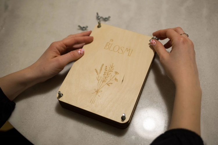 Blumenpresse - Herbarium