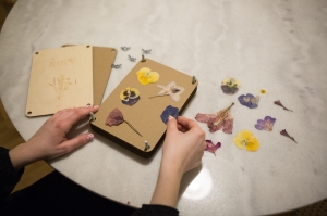Flower drying press - herbarium