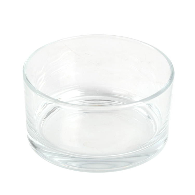 Glass vessel, bowl, vase for ikebana
