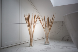 Rohrkolben (Typha),  groß - Strauß, 10 Stk. - Trockengräser