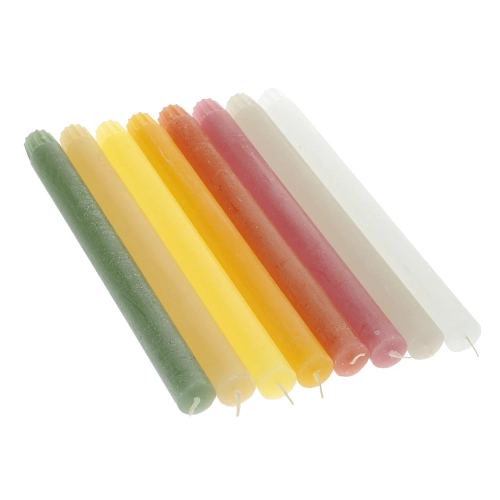 Gelbe Tischkerzen - 4er-Set