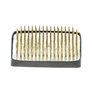 Rectangular brass kenzan 63x45 mm - Ikebana