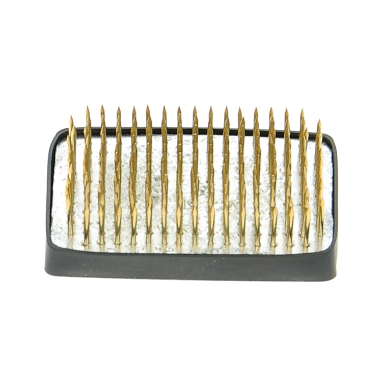 Rectangular brass kenzan 63x45 mm - Ikebana