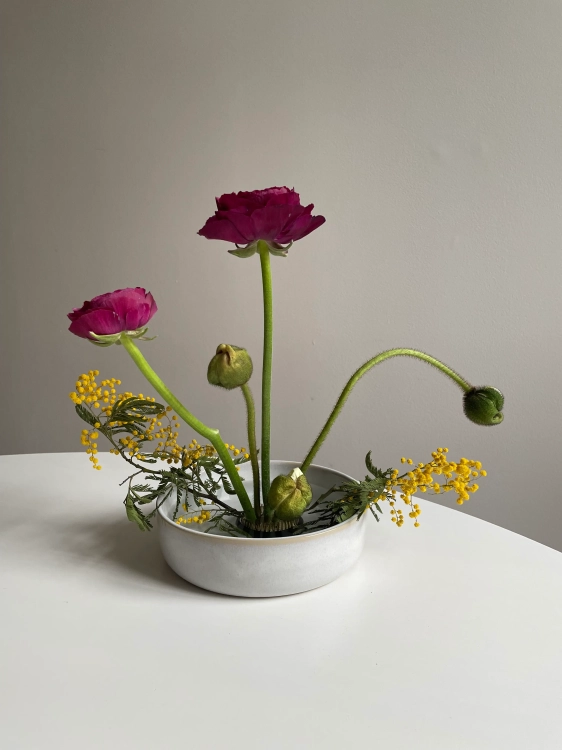 Kenzan rund Messing 60 mm - Ikebana