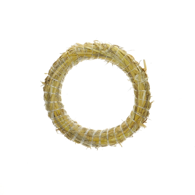 Straw wreath, straw base 20 cm