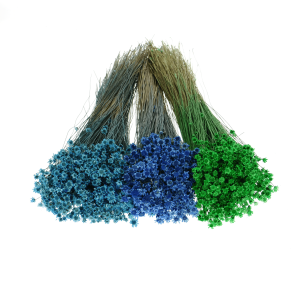 Dried blue Glixia - bunch - dried flowers