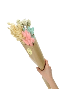 Trockenblumenset für einen Kranz