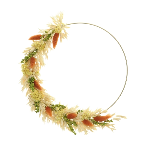 Trockenblumenset für einen Kranz