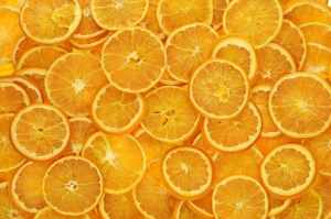 Getrocknete Orangenscheiben für die Dekoration - 20 Stück