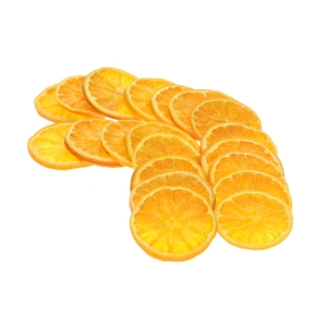 Dried orange slices for decoration - 20 pcs