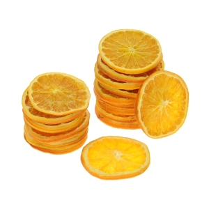 Dried orange slices for decoration - 20 pcs