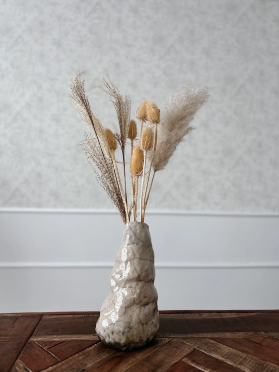 Dried bleached thistle - dipsacus ~10 pcs.