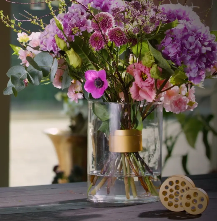 Hanataba Champagne Gold - flower arrangement tool