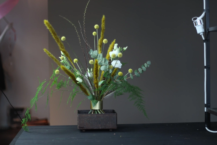 Hanataba Champagne Gold - flower arrangement tool
