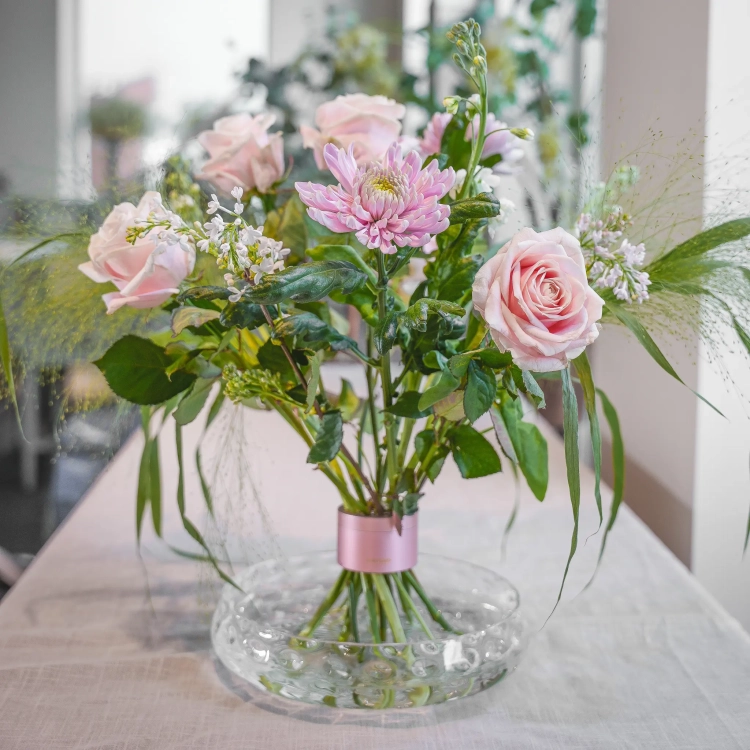 Hanataba Pink Champagne - flower arrangement tool