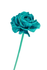 Shola flower - sea blue dahlia - stem