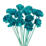 Shola flower - sea blue dahlia - stem