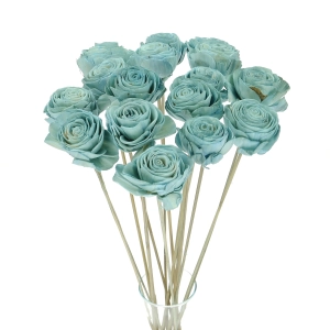 Shola flower - blue rose - stem