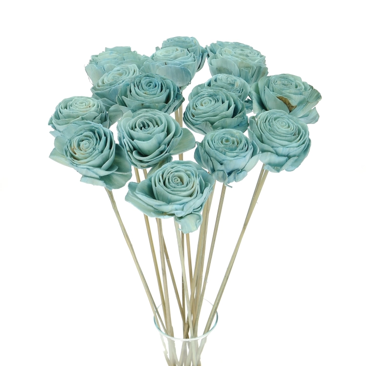 Shola flower - blue rose - stem