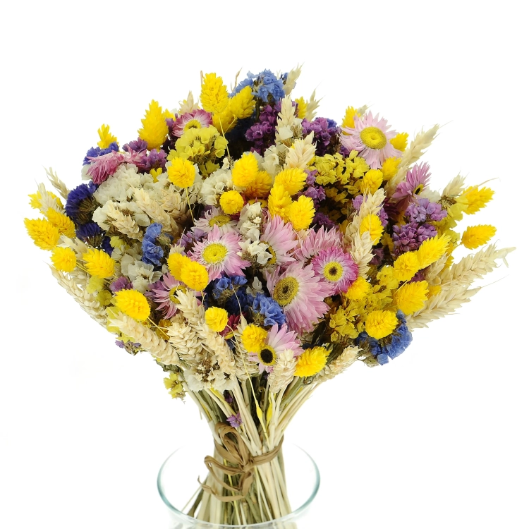 Dried flowers bouquet - colorful