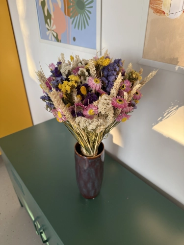 Dried flowers bouquet - colorful
