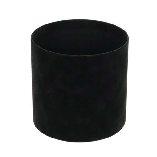 Velour flower box - black - 15x15 cm