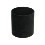 Velour flower box - black - 12x13 cm