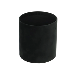 Velour flower box - black - 12x13 cm