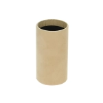 Velour flower box - beige - 5x10 cm