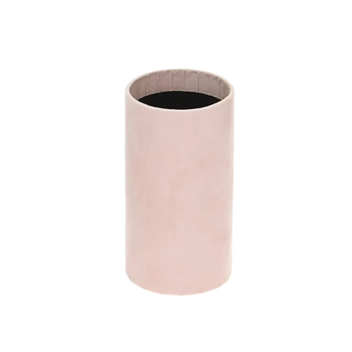 Velour flower box - light pink - 5x10 cm