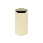 Velour flower box - cream - 5x10 cm