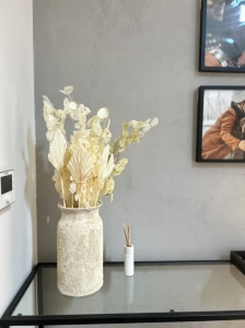 Dried bleached lunaria - annual honesty - bouquet