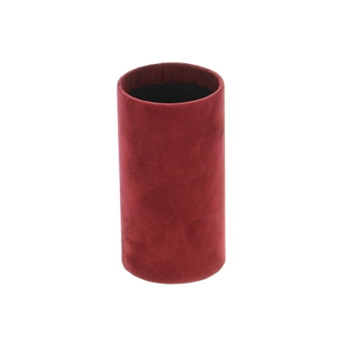 Velour flower box - burgundy - 5x10 cm