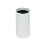 Velour flower box - white - 5x10 cm