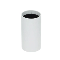 Velour flower box - white - 5x10 cm