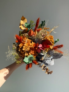 Dried flowers bouquet