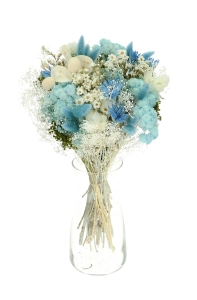 Dried flowers bouquet - blue