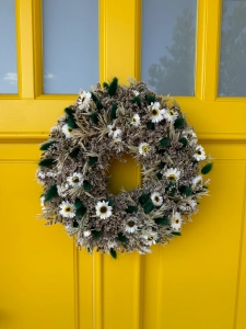 Dried flowers wreath -  30 cm - Harmony