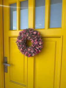 Dried flowers wreath -  30 cm - Charm