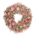 Dried flowers wreath -  30 cm - Charm